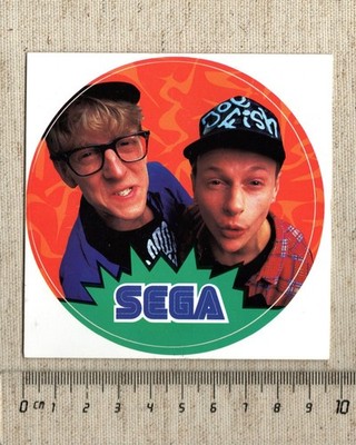 Aufkleber/Sticker SEGA Gaming Videospiel