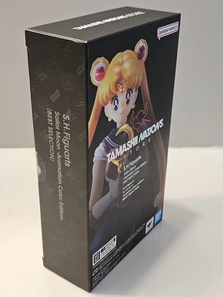 SH Figuarts Sailor Moon Animation Color Edition novo lacrado diretamente do Japão - Imagem 2 de 4