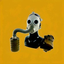 DP-6 Child Gas + Hose Mask Vintage Soviet russian original full set/Size 2