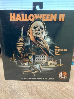 Halloween 2 Ultimate Michael Myers and Dr. Loomis 2 Pack Neca Neu & OVP