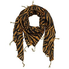 Echarpe en coton motifs d'animaux modèle 07 carrée