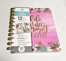 NEW Happy Planner 12-Month Undated Disc Bound Planner Life Is Amazing Adventure