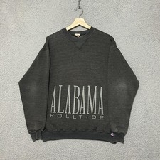 Vintage 90s Alabama Crimson Tide Russell Athletic Crewneck Sweatshirt L Gray USA