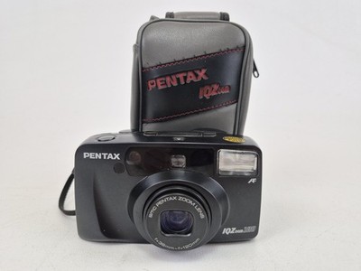 Pentax IQZoom 120 35mm Point & Shoot Film Camera w/ Case Tested