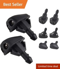 Reliable 2 Pack Car Washer Nozzles - Efficient Spray System, Fits All Vehicles