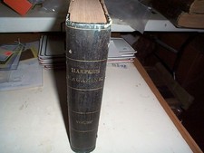 VINTAGE " HARPER'S NEW MONTHY MAGAZINE " BOOK EDITION C/1868-69