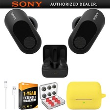 Sony INZONE Buds Truly Wireless Gaming Earbuds, Black Accessories Warranty Kit