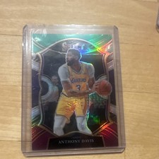 Panini 2020-21 Select Concourse Anthony Davis Lakers #45 Green White Purple Pri…