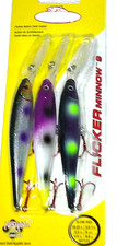 Berkley #9  Flicker Minnow Crankbait (3-Pk-3 ...