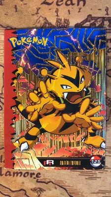 Electabuzz Team Rocket Set Peru Pokemon - Gold Foil