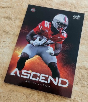 2025 ONIT Black Series Bo Jackson Ascend (Case hit) - THE Ohio State Buckeyes