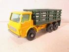 Vintage 1967 Lesney Matchbox No. 4 Dodge Stake Truck Black Wheels
