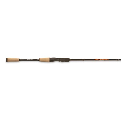 Guide Gear Core Angler Finesse Spinning Rod, 6'6'' Length, Medium Light Power,