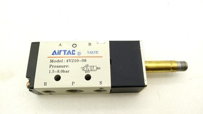 AIRTAC 4V210-08 CG Magnetventil 5/2 Wege G1/4'' 24V DC   Druckluftanlagen 