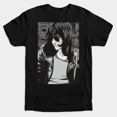 Joey Ramone T-Shirt The Ramones End of the Century Leave Home It's Alive