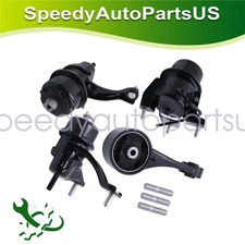 4Pcs Engine Motor Transmission Mount Kit Fit For 2011-2014 Toyota Sienna 3.5L V6