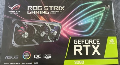 Republic of Gamers GeForce RTX 3080 12gb LHR  Graphics Card