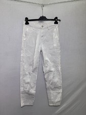 Carhartt WIP White Canvas Carpenter Pants Siz...