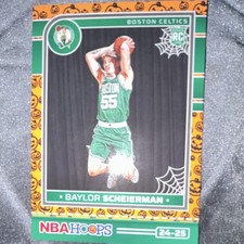 Panini Haunted Hoops Rookie Baylor Scheierman #249 Boston Celtics Basketball