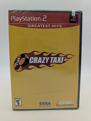 Crazy Taxi (Greatest Hits) PS2 (Brand New Factory Sealed US Version) Playstation