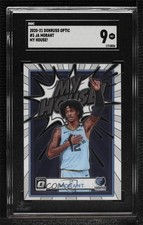 2020-21 Panini Donruss Optic My House! Ja Morant #3 SGC 9 MINT gp1
