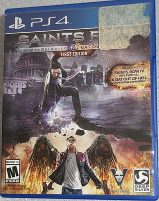 Saints Row IV: Re-Elected & Gat Out of Hell PS4, Deep Silver, $80 DLC, Action