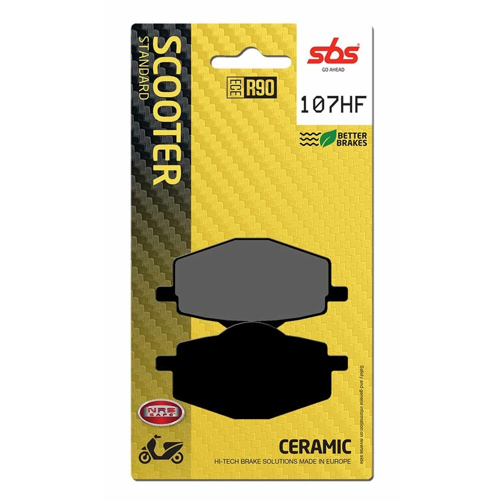 Free Shipping SBS P107-HF Brake Pad For Motorcycle Parts Accessories
