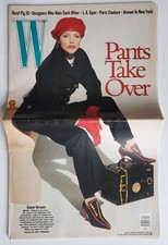 1993 W Magazine TRICIA HELFER Tanya Fourie Versace Armani Anna Nicole Smith RARE