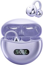 Open Ear Clip Headphones Wireless Earbuds Bluetooth 5.4 Sports Earphones Wireles