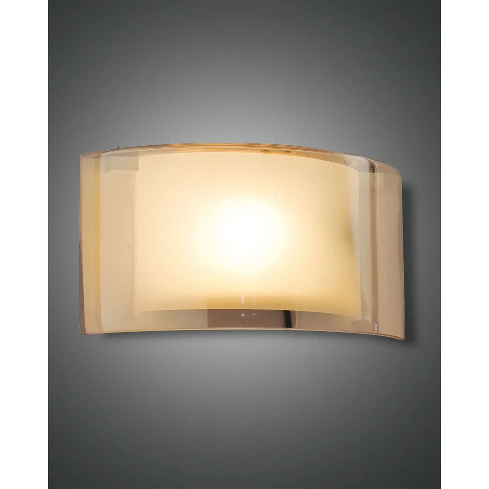 Fabas Luce Weiss Deckenleuchte, Wandleuchte Alide E27 180X100mm Bernstein (E27) - Bild 2