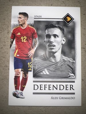 Alex Grimaldo Spain Futera Unique World Football Defender 2025