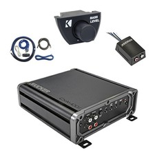 Kicker CXA400.1 400W Mono Amplifier w/Kit, Remote, Stereo Output Converter