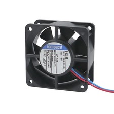 EBM-PAPST 612M Axiallüfter, 60x60x25mm, 12V-, 1,3W, 30m³/h, 33dBA, DC Ventilator