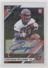 2019 Panini Donruss Optic Rookies Auto 4/60 Trayveon Williams #143 Auto 2qw
