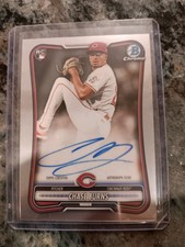 2026 Bowman Chrome Chase Burns Auto RC  CRA-CB Reds