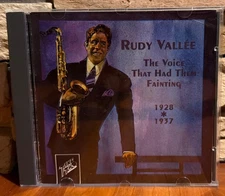 Voice That Had Them Fainting 1928-1937 by Rudy Vallee CD 1994 MINTY