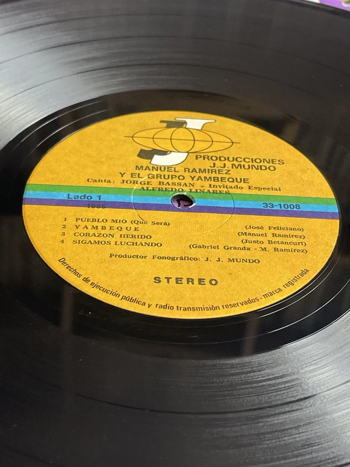 Manuel Ramírez y El Grupo Yambeque - Salsa Guaguanco Colombia 1985 Foto 3 de 4