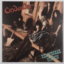 Cinderella Tom Keifer JSA Signed Autograph Album Record Vinyl Heartbreak Station