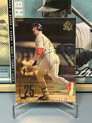 1999 SP Authentic Home Run Chronicles #HR43 Mark McGwire