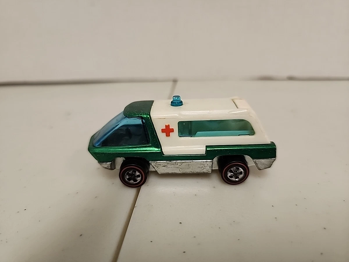 Hot Wheels Redlines Vintage Manufacture Diecast Ambulances for