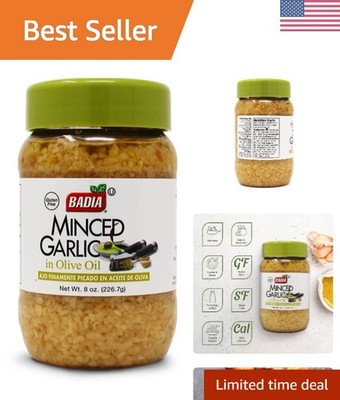 Badia Minced Garlic, 8 oz