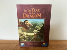 In The Year Of The Dragon Board Game By Stefan Feld With Metal Coins