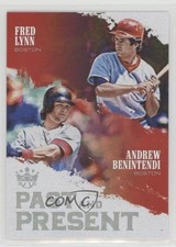2018 Panini Diamond Kings Past and Present Andrew Benintendi Fred Lynn #PP14 9oo