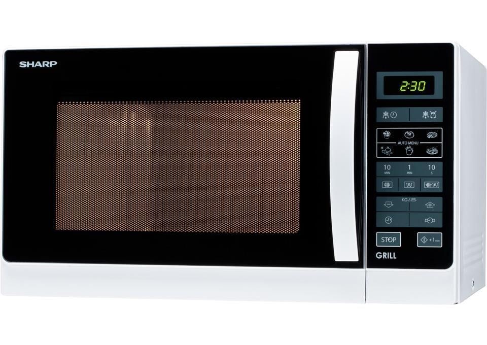 Sharp R-742WW Microonde con Grill 25 Litri 900W Bianco Offerta