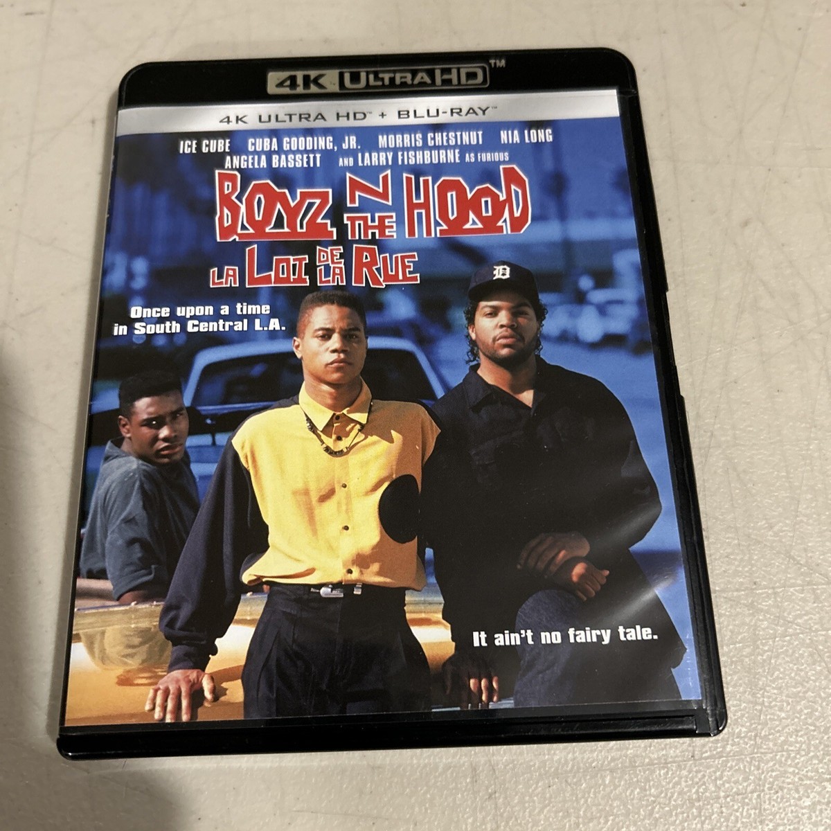 BOYZ N THE HOOD (4K ULTRA HD + BLURAY 1991) Ice Cube, Angela