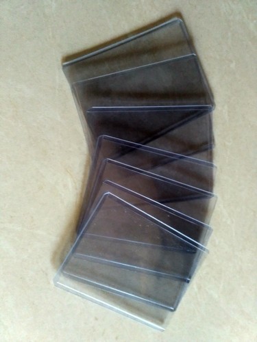 7x Ultra Pro Regular 3" x 4" Top Loaders - MTG -Rigid Card Case - plastic sleeve