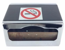 Scott Classic Diner Restaurant Napkin Dispenser Spring Loaded Chrome Black