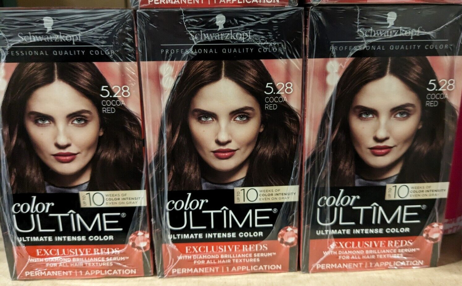 Ultime 5.28 Cocoa Red Hair Color Permanent Dye