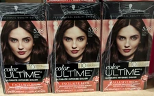 3xSchwarzkopf Color Ultime 5.28 Cocoa Red Hair Color Permanent Dye
