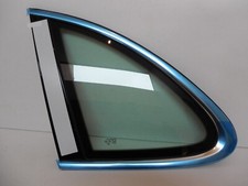 Porsche 958 Cayenne Seitenscheibe mit Zierleiste chrom-look hinten links